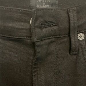 Citizens of Humanity Dark Charcoal High Rise Jeans